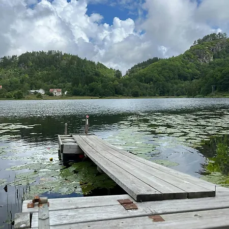 1824 Timber House Between Farsund And בית נופש *